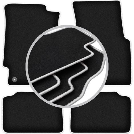 Alfombrillas CARLUX-SILVER para Honda Civic V hatchback (1991-1996)
