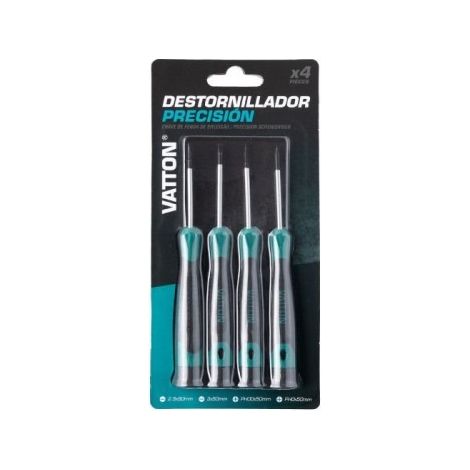 DESTORNILLADOR VATTON PRECISION 4 PIEZAS - ALFA DYSER