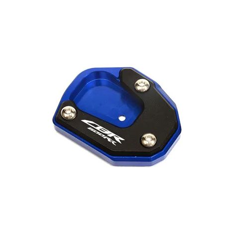 (Bule B) Compatible avec HONDA CBR600RR CBR 600RR 2007-2022 2021 2020 Bouchon de valve et béquille latérale, extension de béquille, plaque de support maxpower (1/4)