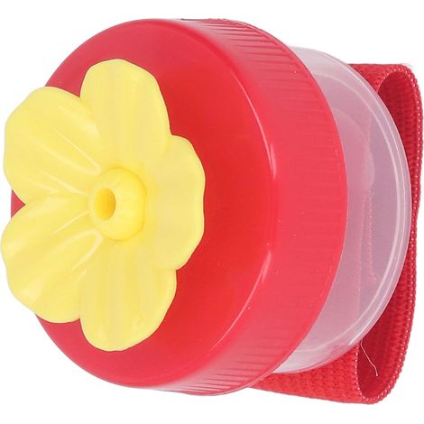 Distributeur de Nectar Portable pour Colibris Miniature - Mangeoire Fleur Rouge Extérieure (1/5)