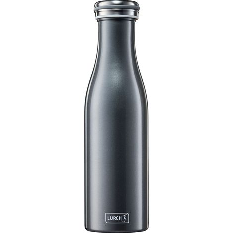 Borraccia termica Lurch, acciaio, 0,5 l, antracite metallizzato