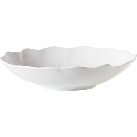 Table Passion - Assiette creuse Dahlia blanche 22,5 cm (lot de 6) (1/4)