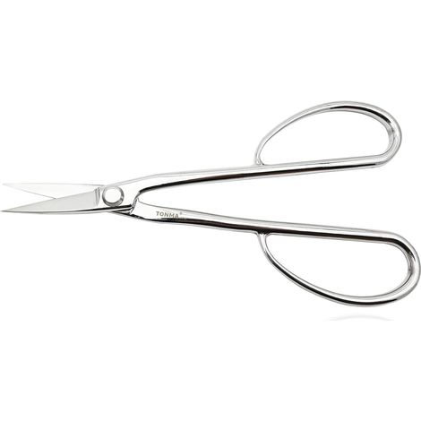 Tijeras de jardinería de acero inoxidable de 8,5 pulgadas con microdentado y acabado pulido espejo: tijeras de hoja suave, tijeras para brotes y tijeras para flores. (1/5)