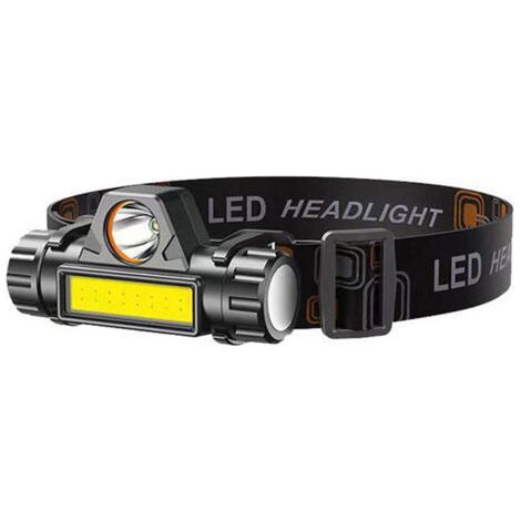 Outdoor LED Headlamp for Night Fishing Hiking Camping Powerful Rechargeable Waterproof Outdoor Activities- (1/5)