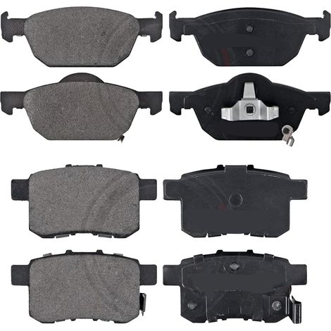 KIT PASTIGLIE FRENO ANTERIORI E POSTERIORI compatibile con HONDA CR-V IV (RM) / PASTIGLIE FRENANTI AUTO OEM FDB4161 FDB4228,FDB4233 / SOSTITUZIONE DIRETTA / BASSA POLVERE / SILENZIOSO