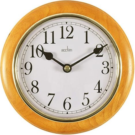 Acctim Maine Wall Clock Cherry