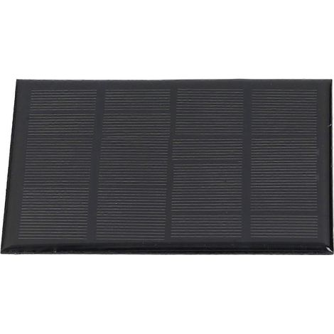Solarpanel 1,92 W monokristallines Silizium, hocheffizientes Mini-Epoxid-Solarpanel-Ladegerät für DC-Batterien