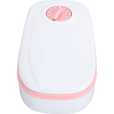 Mangeoire Automatique Pour Animal De Compagnie Multifonction Détachable Intelligent Repas Unique Chronométré Distributeur De Nourriture Pour Chats Et Chiens Rose (1/5)