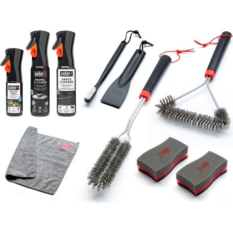 Kit de nettoyage pour barbecues Weber émaillés Code 18284 (1/2)