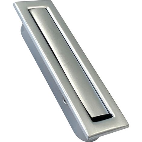 MANIGLIA ZAMA MG40323 72X20 MM CROMO OPACO- 25,0 pz