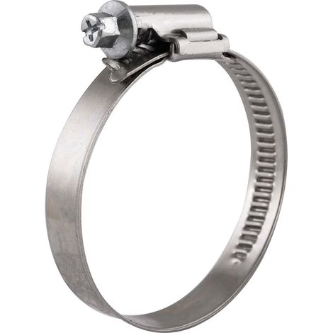 Wiltec Schneckengewinde Schlauchschellen W1 12 mm Schellenbreite, 20-32 mm Spannbereich, Klemmschelle, Spannschelle