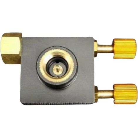Convertisseur de tube de remplissage pour bouteilles de propane, bouteilles plates, valves de remplissage et de gonflage, adaptateur pour bouteilles de gaz, adaptateur de remplissage pour cuisinière à (1/5)