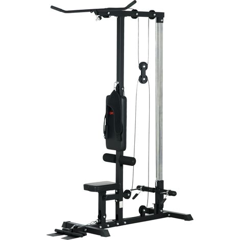Station de musculation tirage poitrine lat pulldown banc de musculation poulie