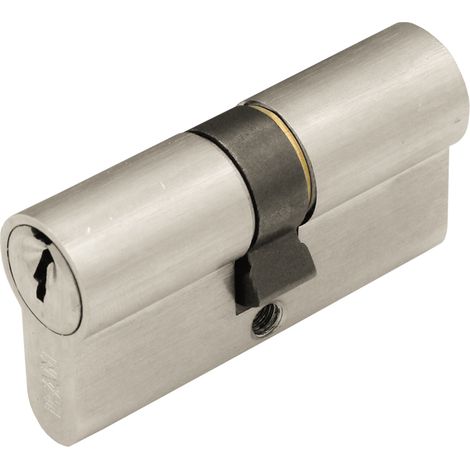 Cylindre de sécurité Ifam STS3030 argent 6 pitons acier (1/4)