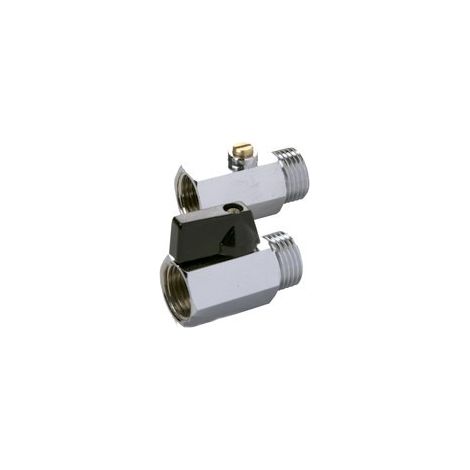 Válvula esfera mini M-H 3/4" con palanca - GENEBRE