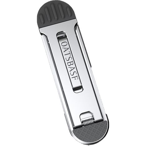 Support Téléphone Portable - Alliage D'aluminium - Réglable En Angle - Pour Bureau Voyage Et Conférence - 1 Pièce (1/5)