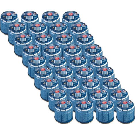 Kemper – Pack de 36 cartouches de gaz butane 190g – Percables – Système stop-gaz – Pour lampe à souder et matériel de camping