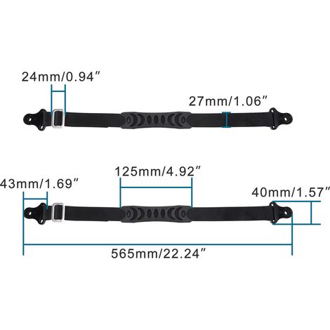 GOOFIT off-road motorcycle modification accessories: tow strap, seat cushion, rear lift rope compatible with various models. (1/4)