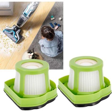 Filtre Aspirateur Bissell 1608653, 2 Pièces ABS, Pour Poils Animaux, Accessoire Remplacement (1/4)