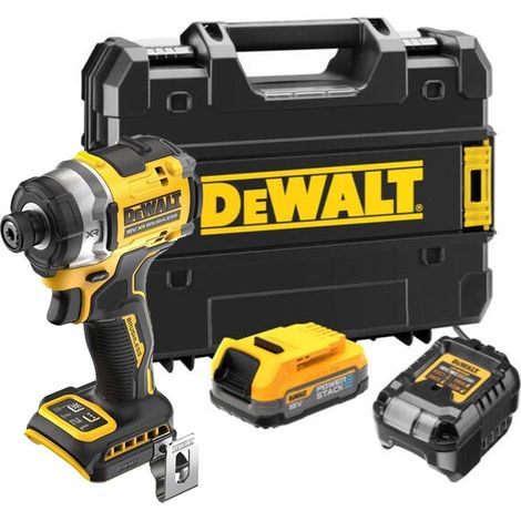 Dewalt 18v XR Premium DCF860E1T Impact Driver 282Nm 1 x Compact Powerstack (1/5)