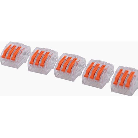 Pack 5 Conector empalme 3 tomas 0.75-2.5mm GSC 001105522 (1/5)