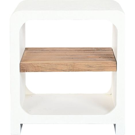 Mesita De Noche Madera Reciclada 50X40,5X55,5 (1/5)