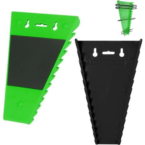 2 Pièces Organisateur Magnétique de Clés à Molette, Porte Outils Mural, Support Outils Mural, Support de Serrage, Porte-outils Magnétique, Pour atelier de Porte-outils mural
