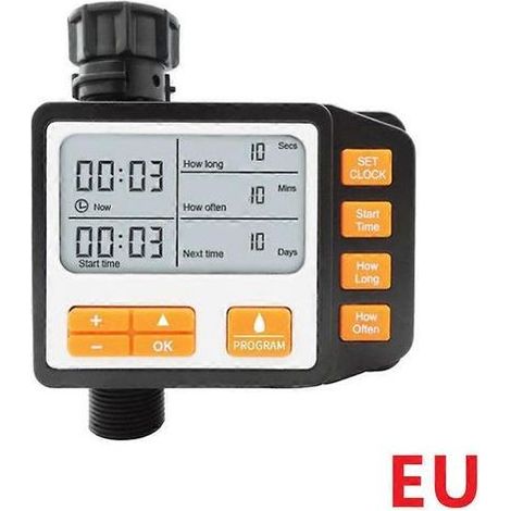 Programmateur d'arrosage automatique pour jardin. arroseur automatique mécanique. vanne programmable. outils pour tuyau d'arrosage extérieur (1/5)