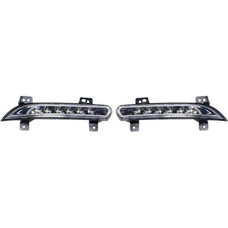 1 paire de feux antibrouillard LED avec feux de jour pour Renault Fluence 2014+ (1/5)
