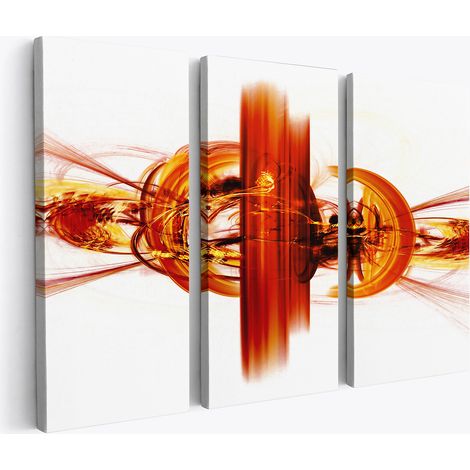 Tableau triptyque sur toile - Design (1/2)