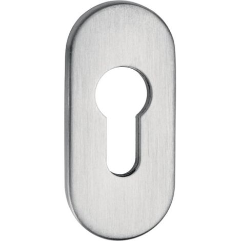 edi  rosetón  cortafuegos  0813/6  Aluminio  F1  rosetón  ovalado  puerta  de  perfil  -  0813/6103/01 (1/4)
