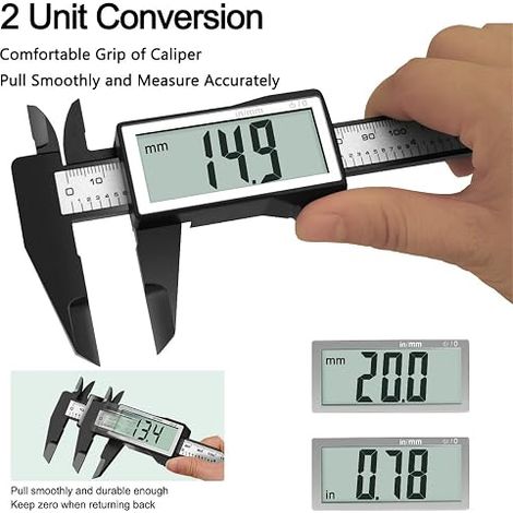 Caliper Caliper, 150 mm Digital Caliper (1/4)