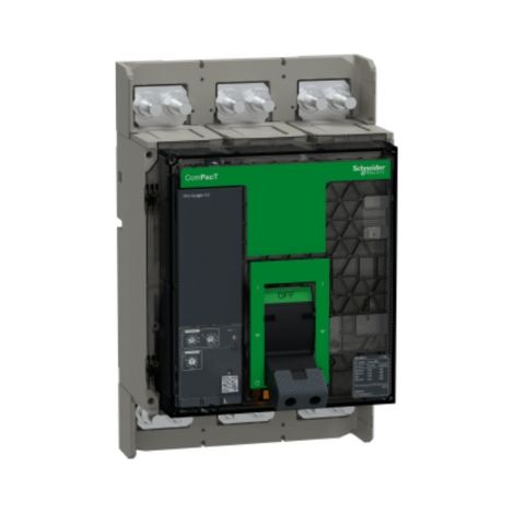 Interruttore, ComPacT NS1000L, 150kA a 415VAC, 3P, sganciatore MicroLogic 2.0, fisso, a funzionamento manuale, 1000A - C100L320FM