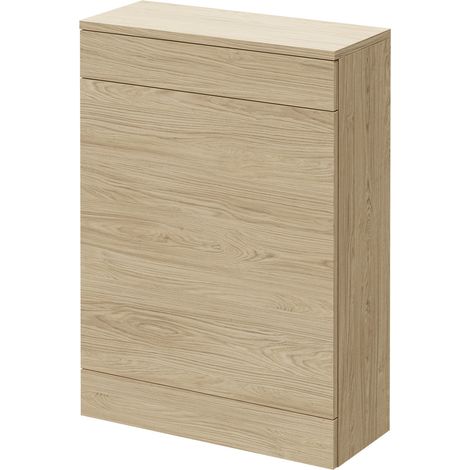 Napoli 250 Light Oak 600mm Toilet Unit - 600mm -