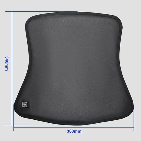 Coussin de siège chauffant pour moto, coussin électrique, housse chauffante à température réglable à 3 vitesses pour motoneige. (1/4)
