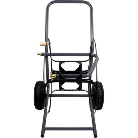 HOZELOCK Dévidoir de tuyau sur roues Profi 120 m nu - métal