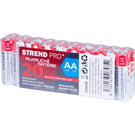 Batterie Strend Pro, LR6, 20 Stk., AA Mignon (1/2)