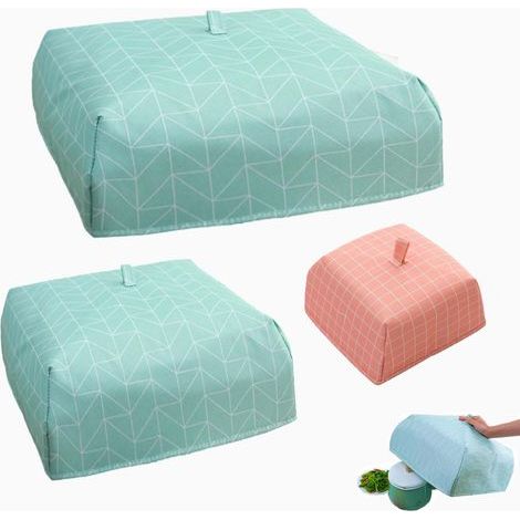3PCS (3 Taille) Cloches Alimentaires Pliable Thermique Protection Couverture Alimentair Cloche Alimentaire Isotherme éloigner Les Insectes et Les Mouches des Aliments Lors des Pique-niques et
