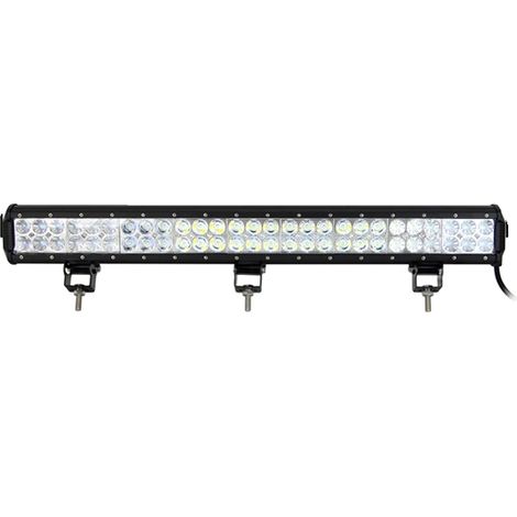 Barra de luz LED de trabajo, iluminación versátil, construcción duradera, 25 pulgadas, 162 W, ​​inalámbrica. (1/2)