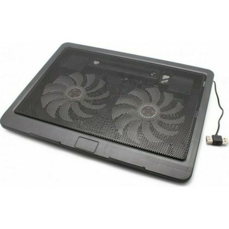 Trade Shop - Notebook Pc Disipador Soporte 2 Ventiladores Usb N192 - (1/3)