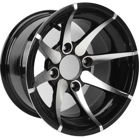 Jante de roue de VTT de 12 pouces, en alliage d'aluminium 235/30 – 12, haute résistance, aspect sportif, pour Go Karts, voiturettes de golf (1/5)