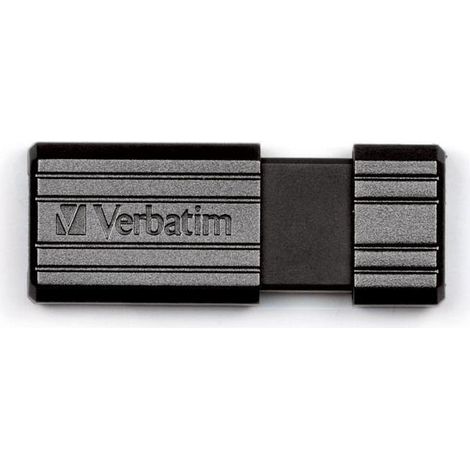 Verbatim PinStripe 4GB USB-Stick USB Typ-A 2.0 Schwarz (1/4)