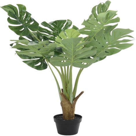Pianta artificiale con vaso decorativa verde da 90 cm per interno