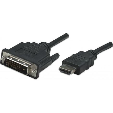 MANHATTAN Cavo Video da HDMI a DVI-D  M/M 1,0 MT (1/4)