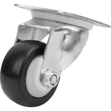 Roulette pivotante universelle en TPU de 5 cm (2 po) résistante à l'usure et flexible avec roulement 6001ZZ pour chariot à outils (1/5)