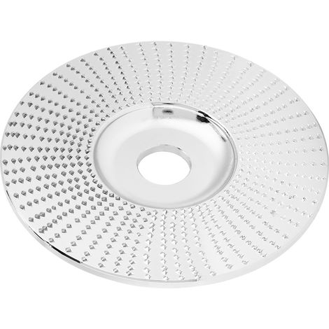 Disque de polissage 100 mm pour meuleuse d'angle, accessoire pour meuleuse d'angle, pour le polissage de pièces métalliques. (1/5)