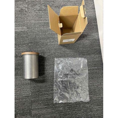 500 ml luftdichte Kaffeedose aus Edelstahl, Lebensmittelbehälter aus Massivholz, Silikondeckel, geeignet für Kaffeebohnen