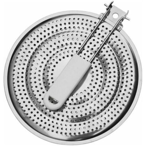Difusor de calor de acero inoxidable de 21 cm solo para placas de gas