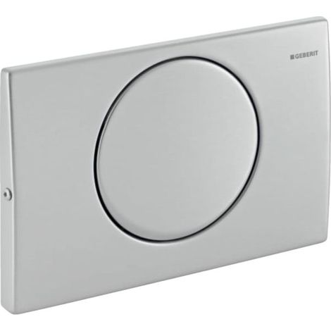Geberit 115101005 Delta10 plaque de commande, pour chasse d'arrêt (1/4)