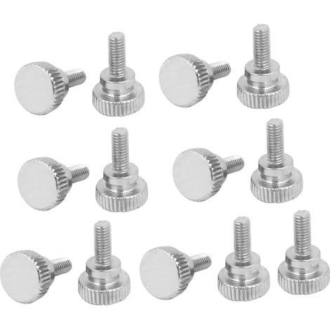 Vis moletées M4x10mm (15 pièces) - Approvisionnement en détachées